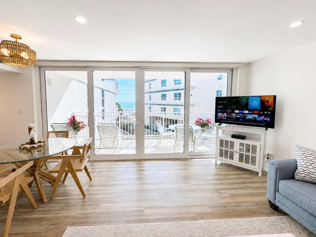 Unit 310: Living Room and Balcony